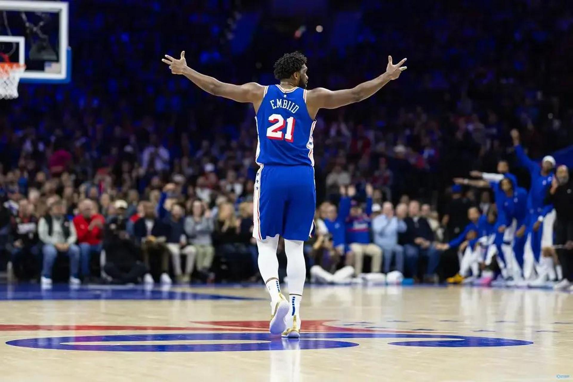 乐鱼体育登录-关于76人恩比德坚持“30+”表现，继续领跑联盟得分榜！的信息-乐鱼体育登录